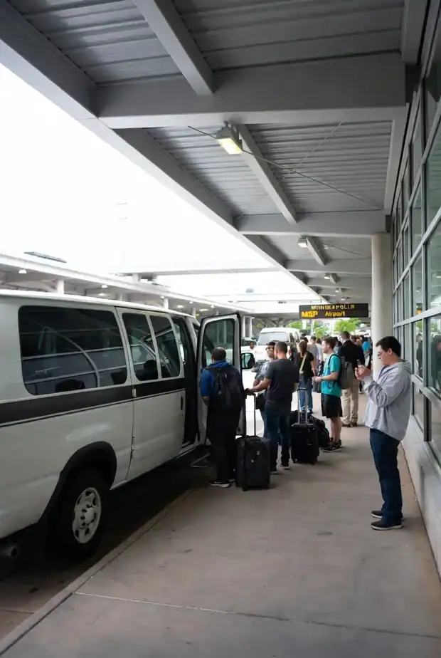 CitywideMSP private van service for groups to and from MSP Airport