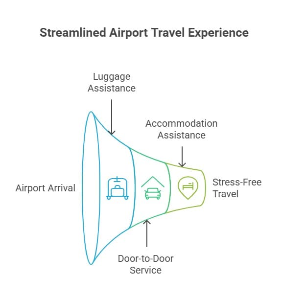 Seamless Luggage & Accommodation Assistance