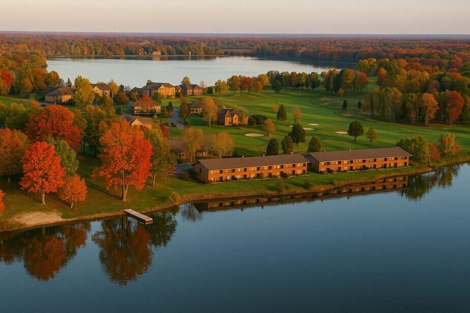 Relaxing from Gull Lake, MN