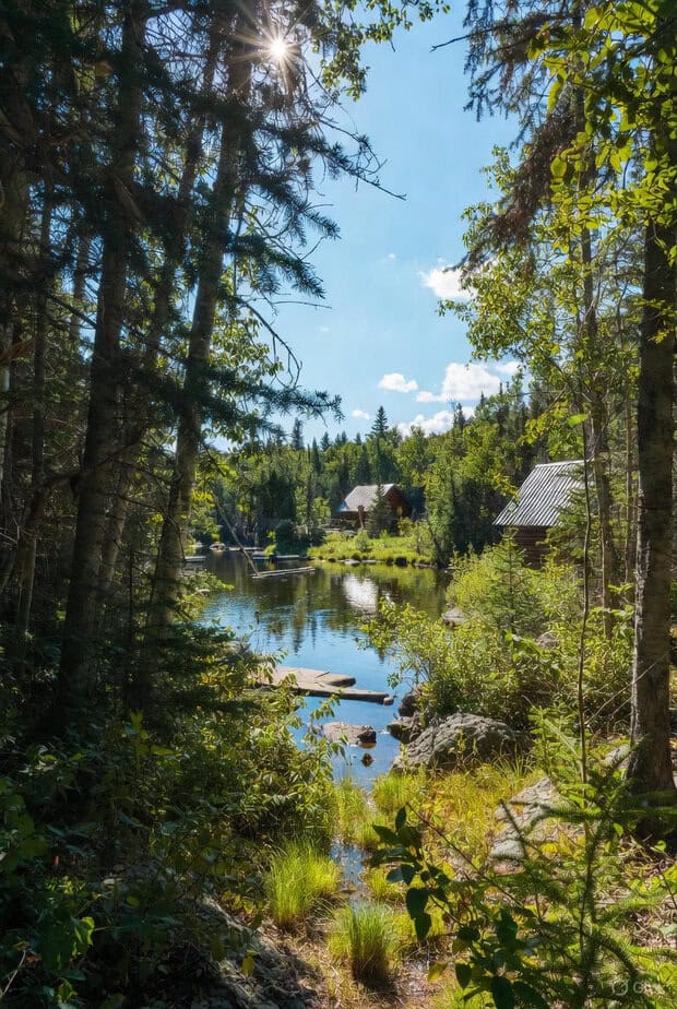 The Gunflint Trail in Northern MN