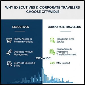 Why Executives & Corporate Travelers Choose Citywide