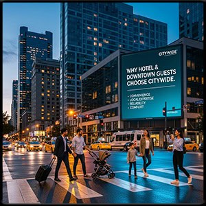 Why Hotel & Downtown Guests Choose Citywide